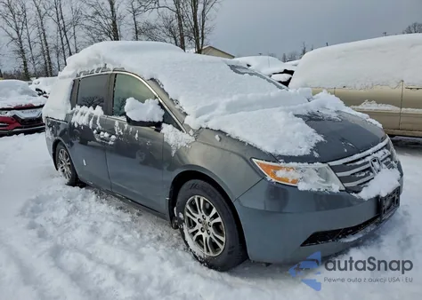 2012 Honda Odyssey Ex from USA, damaged, VIN 5FNRL5H43CB125454